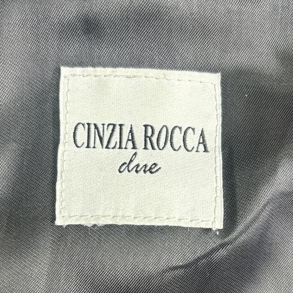 Cinzia Rocca Icons Black Wool Coat - Picture 3 of 10